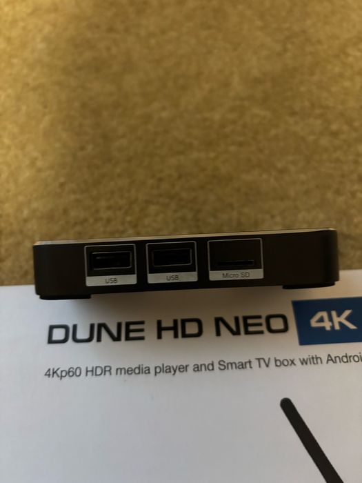 Медіаплєєр DUNE hd neo 4K