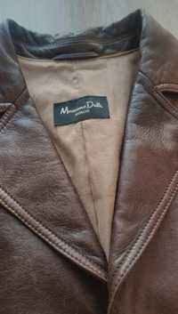 Jaqueta de couro, Massimo Dutti - tam. S