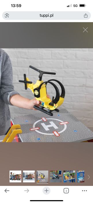 KidKraft drewniany domek superbohatera straż policja, dom dla lalek,