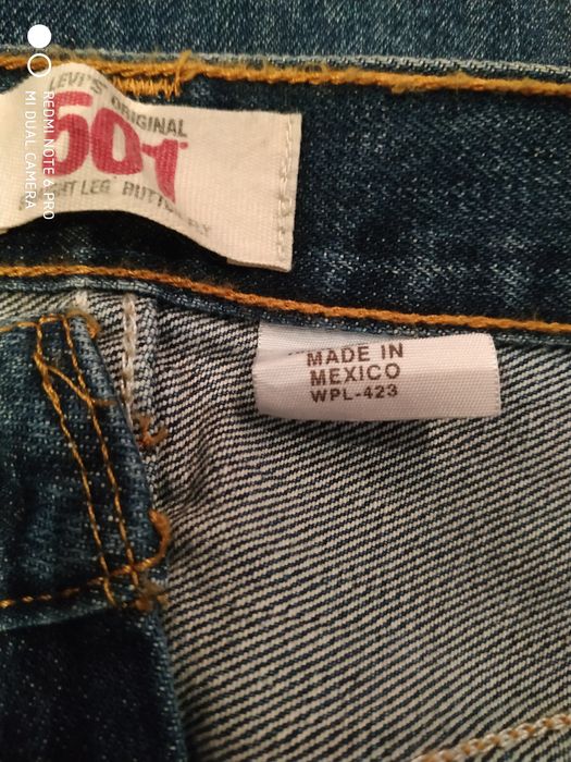 Джинсы Levi's Strauss 501