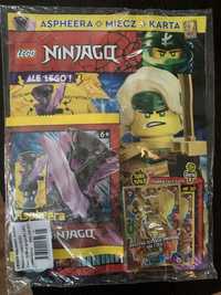 Gazetka Lego Ninjago+figurka Aspheera+miecz+limitowana karta