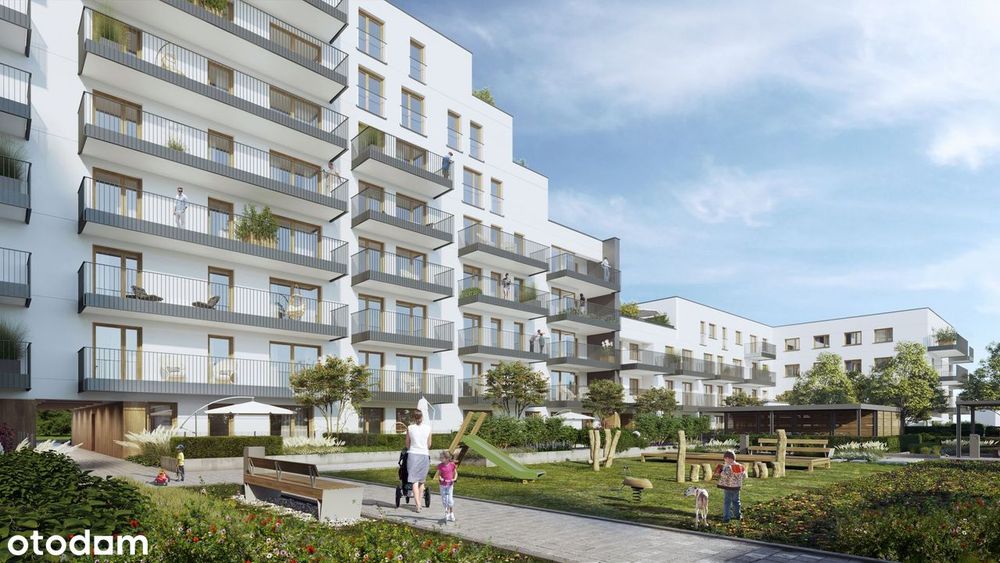 3-pokojowe mieszkanie 58m2 + balkon Bez Prowizji