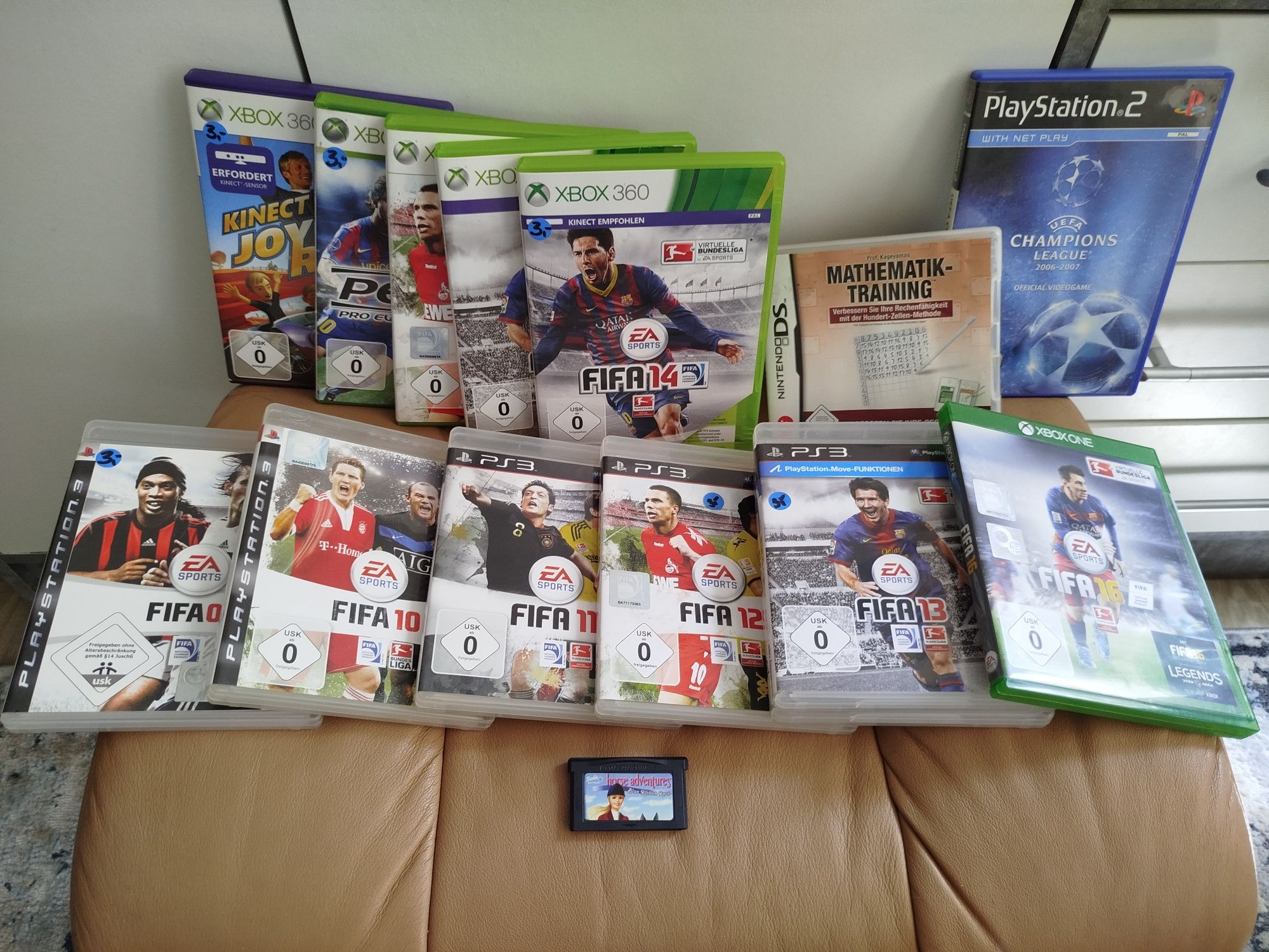 Колекція ігор FIFA та інші для PS3, Xbox 360, Xbox One, PS2, DS