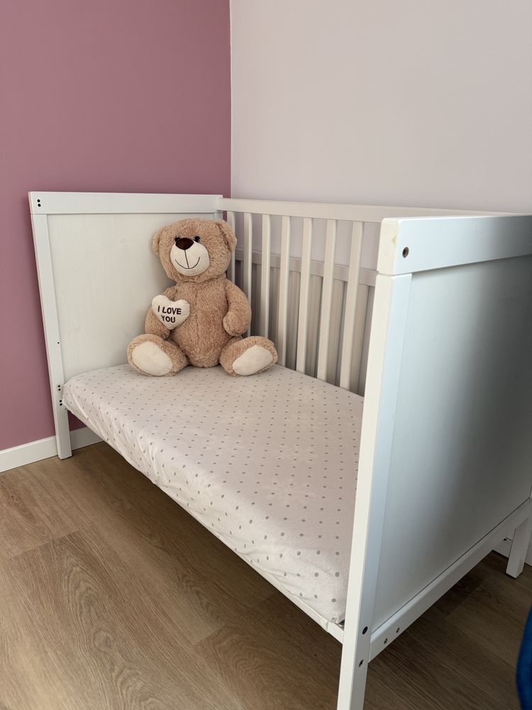 Sprzedam łóżeczko dzieciece Ikea Sundvik materac gratis