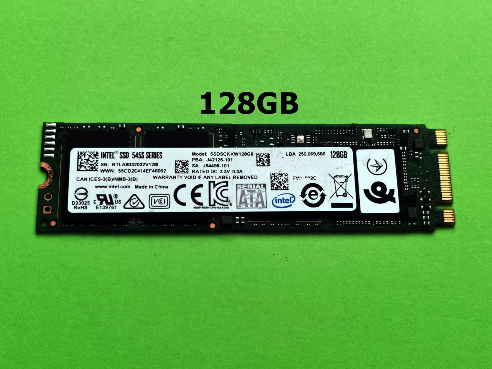 SSD M2 128GB iNTeL