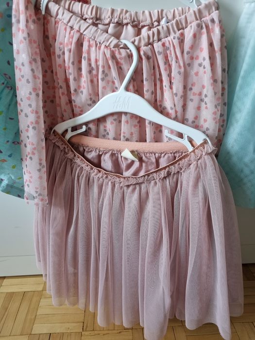 Spódniczki  122/128 tiulowe