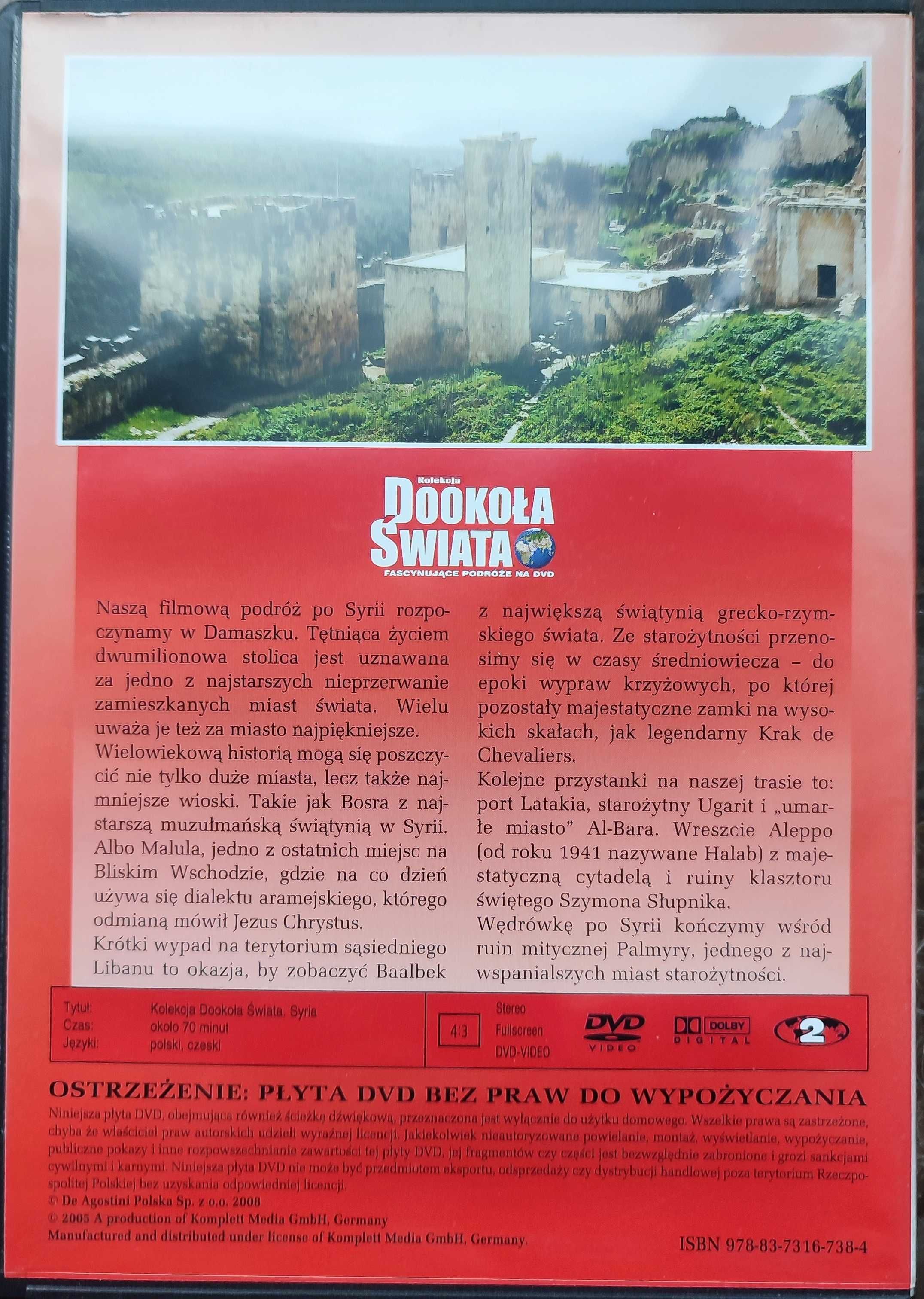 Film DVD Syria. Klejnot Bliskiego Wschodu. Kolekcja Dookoła Świata