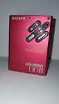 Walkman sony DD2 czerwony