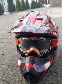 Kask na cross motor