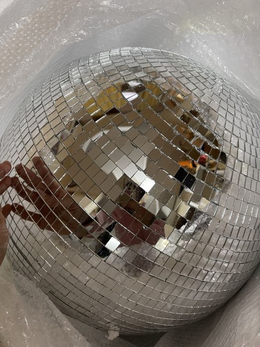 Диско куля 50 см, диско шар, дзеркальна куля лед