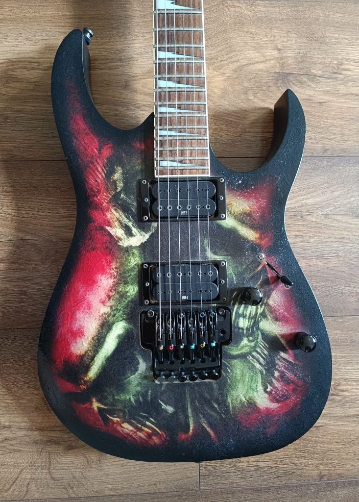 Piękny Zawodowy Ibanez RG 320 PG Gitara Elektryczna