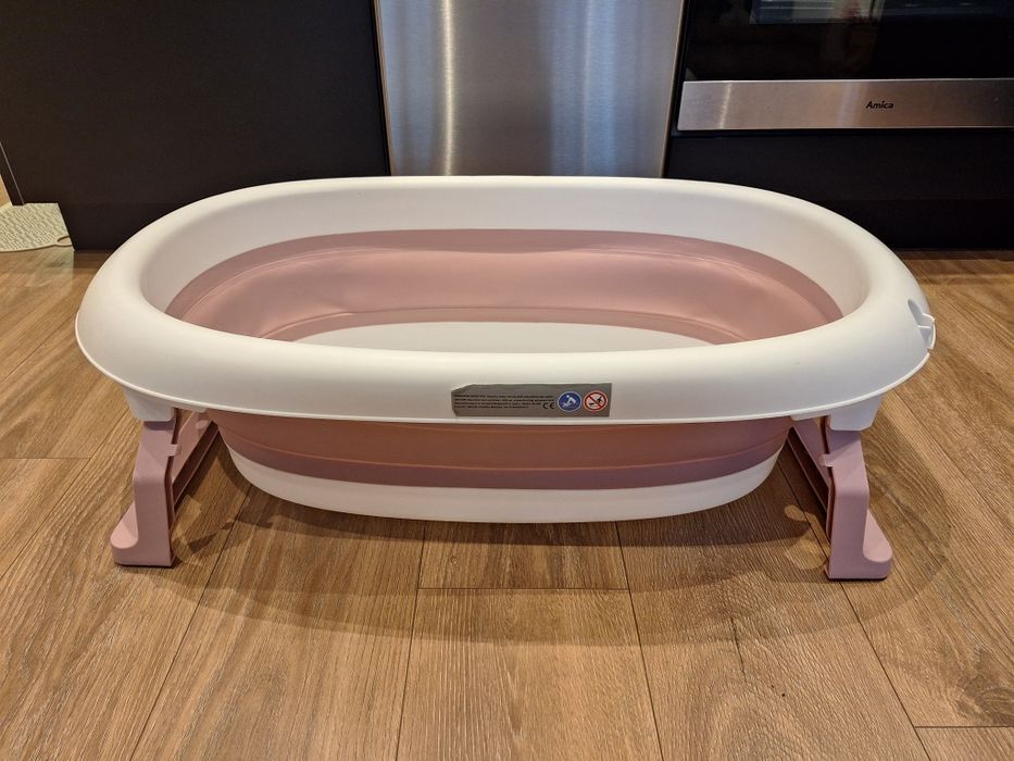 Wanienka składana iKido różowa