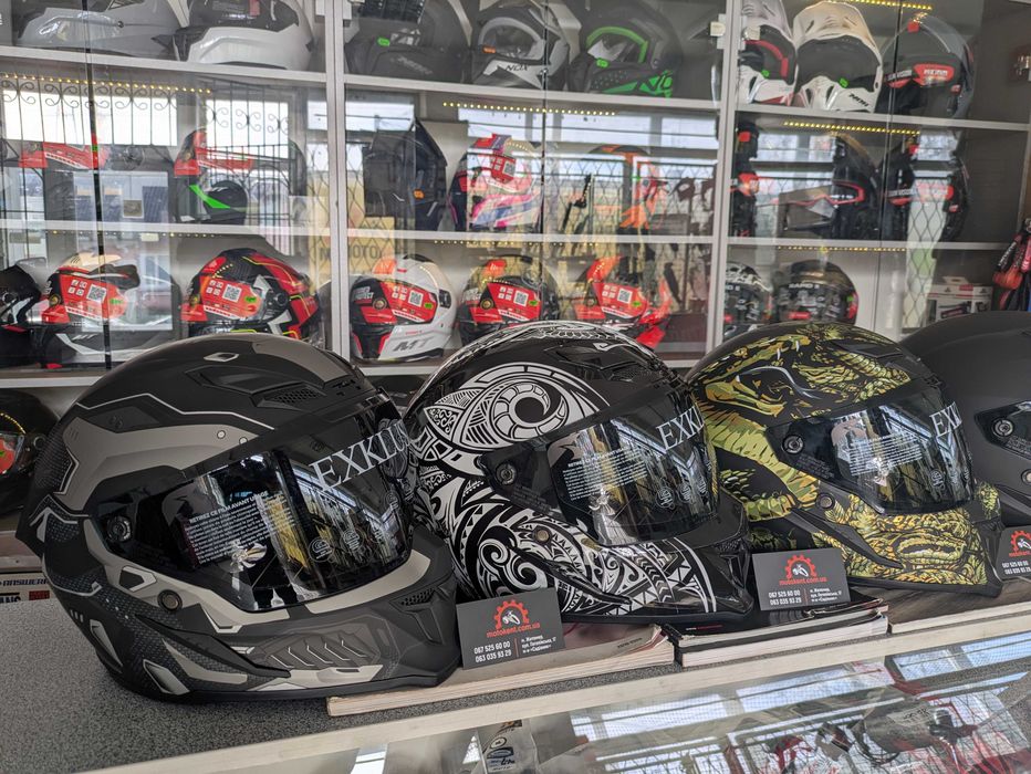 Продам якісний шолом інтеграл з окулярами EXKLUSIV Goliath Mythology