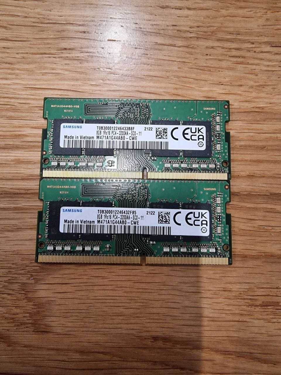 Samsung RAM 16Gb (2x8) 3200 Mhz SO-DIMM