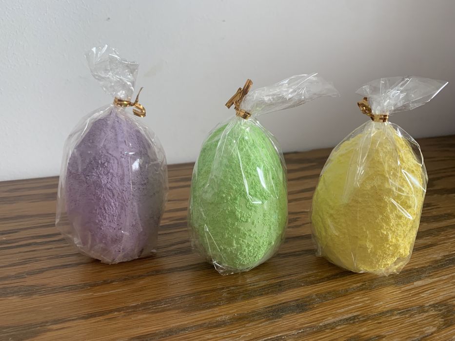 Świeczki wielkanocne jajka różne kolory