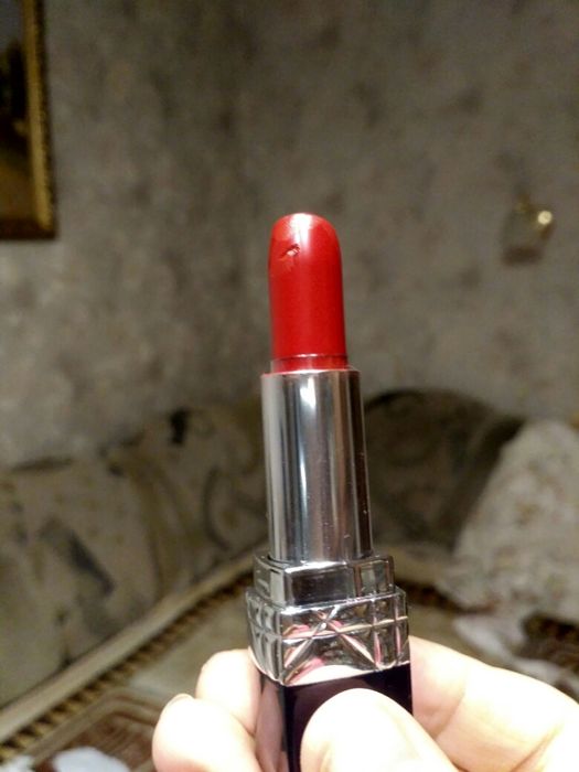 Губная помада Christian Dior Rouge Zinnia тон 743 и 999