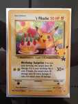 Oryginalna karta Pokemon Birthday Pikachu - Pokemon Celebrations