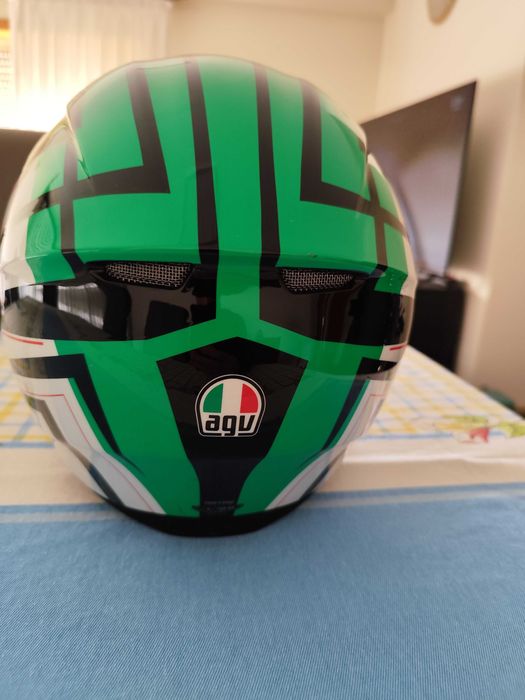 Capacete de moto agv k3