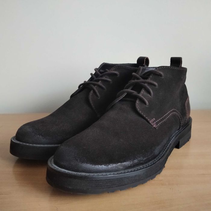 Buty męskie RESERVED skóra nubuk roz.eu-42
