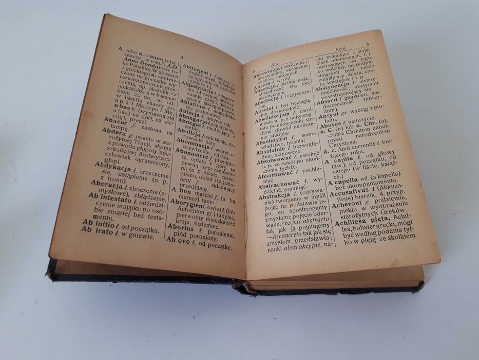 książka Słowniczek Wyrazy Obce - Lwów