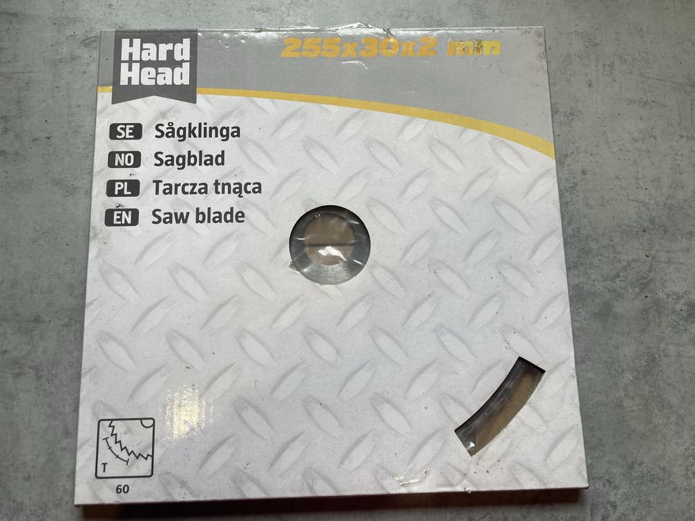 Nowa tarcza do pilarki 255x30x2 Meec/HardHead