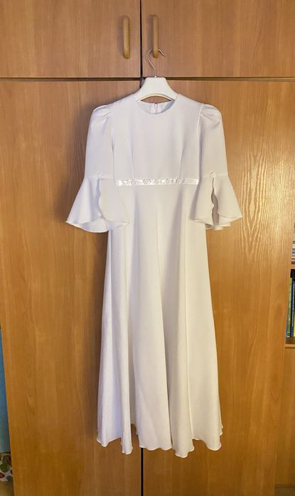 Sukienka komunijna biała unikatowa