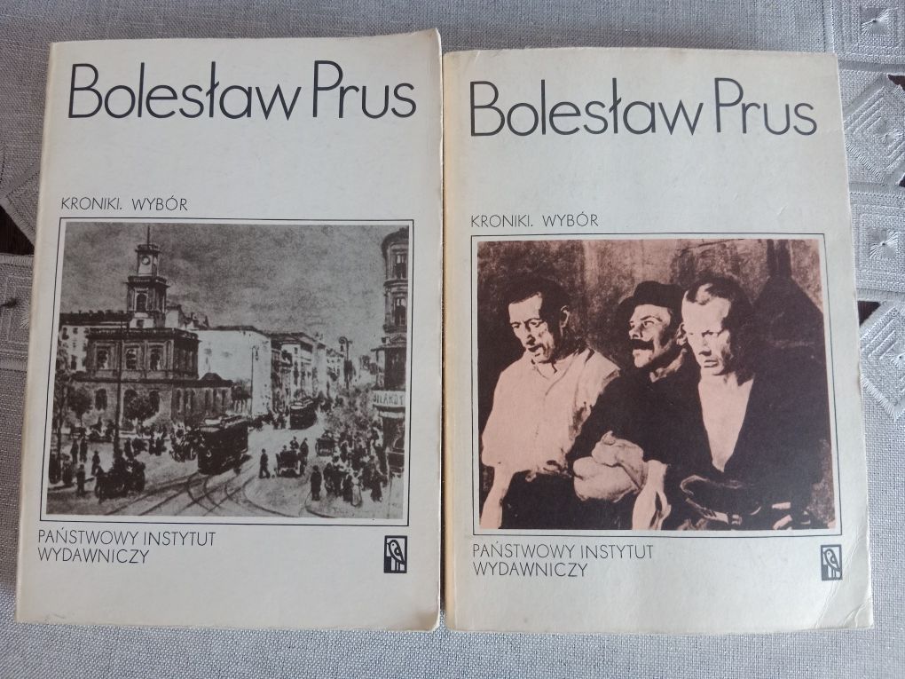 Bolesław Prus  kroniki wybór tom1 i 2
