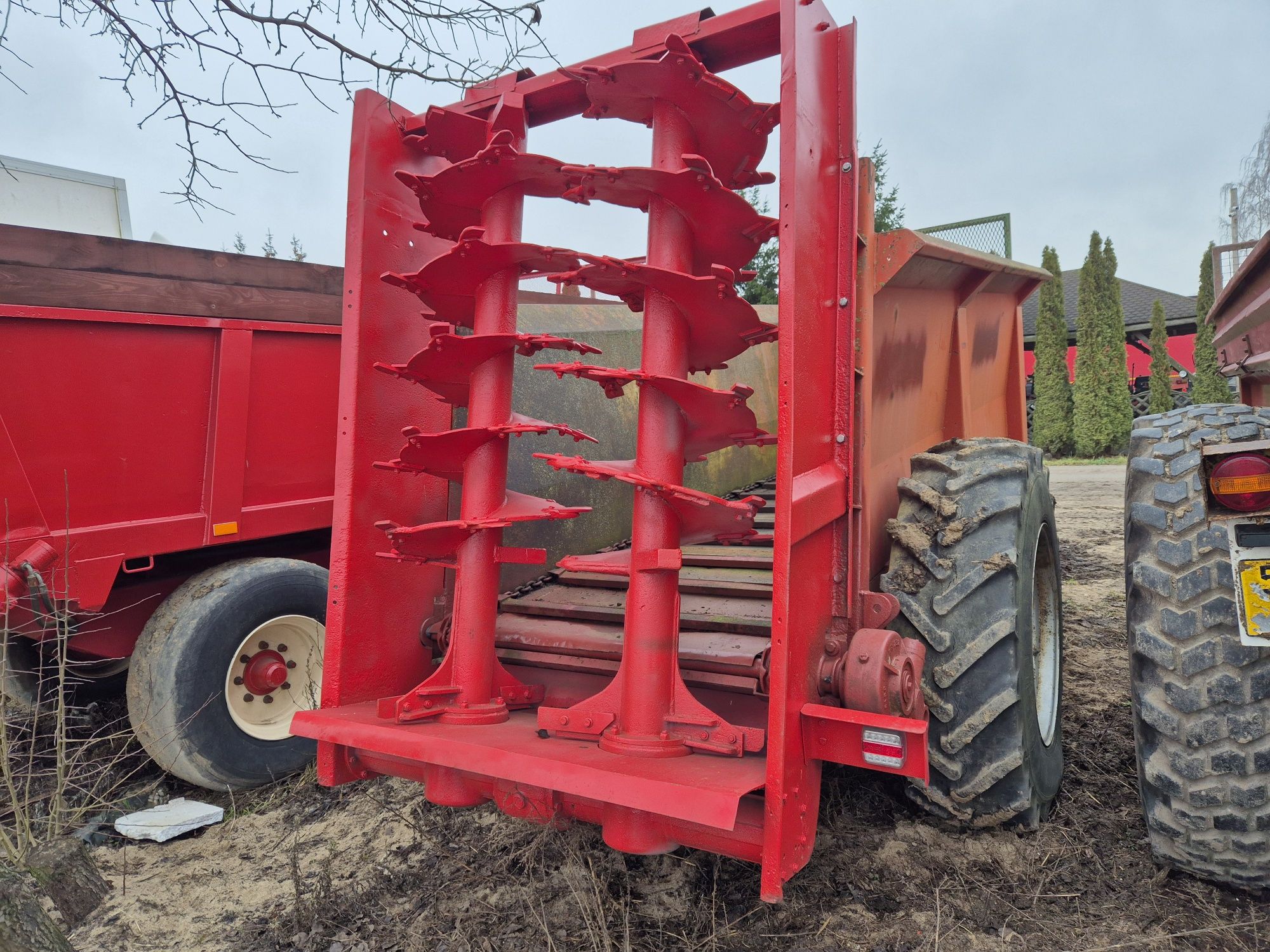Rozrzutnik obornika Agrimat, 8 ton okazja.