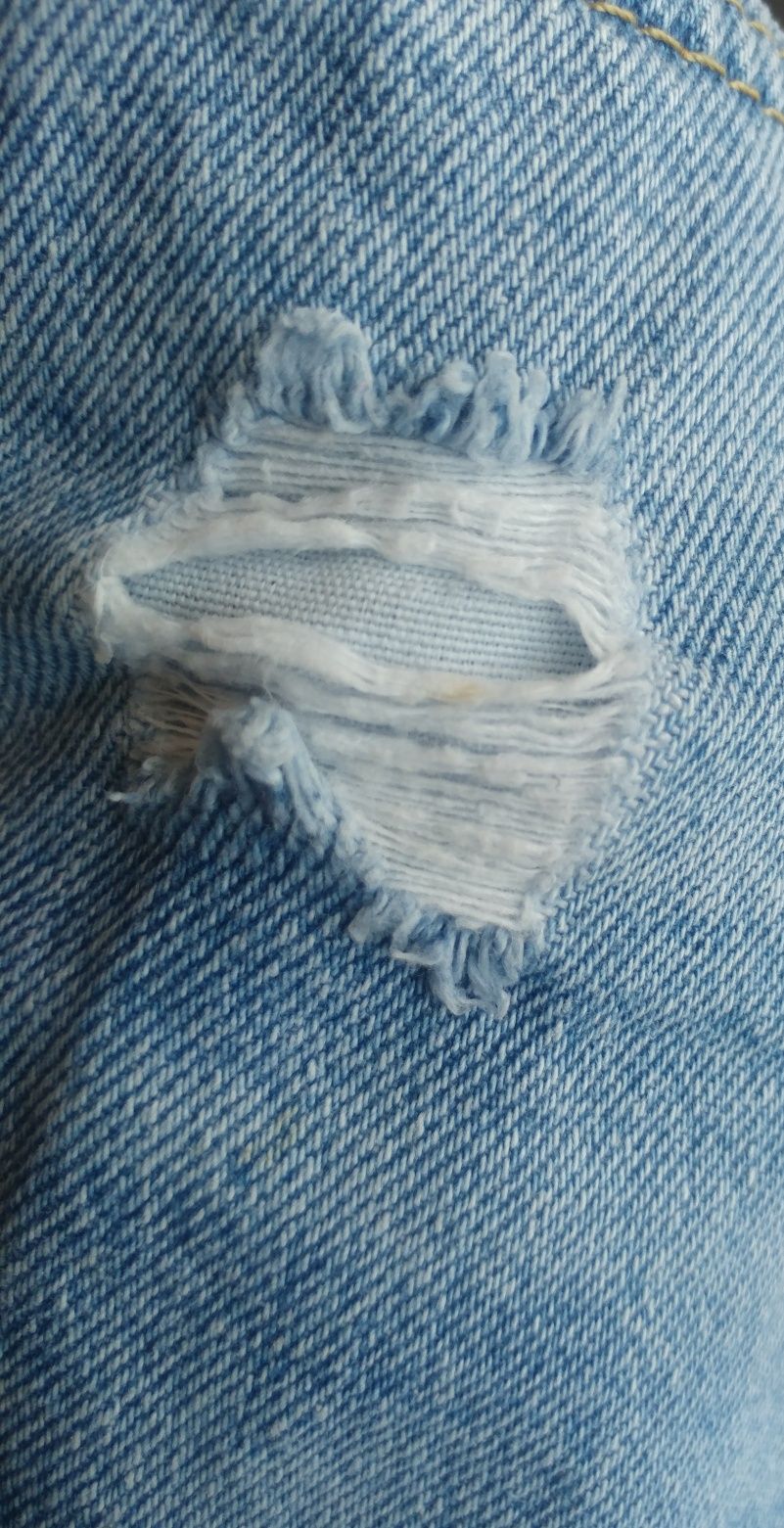 Spodenki szorty jeansowe super high rise Stradivarius