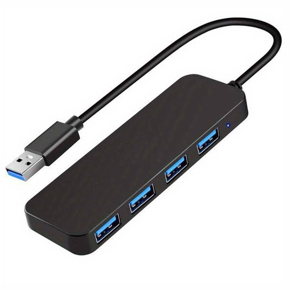 NOVO - HUB USB 3.0 Compacto de 4 portas