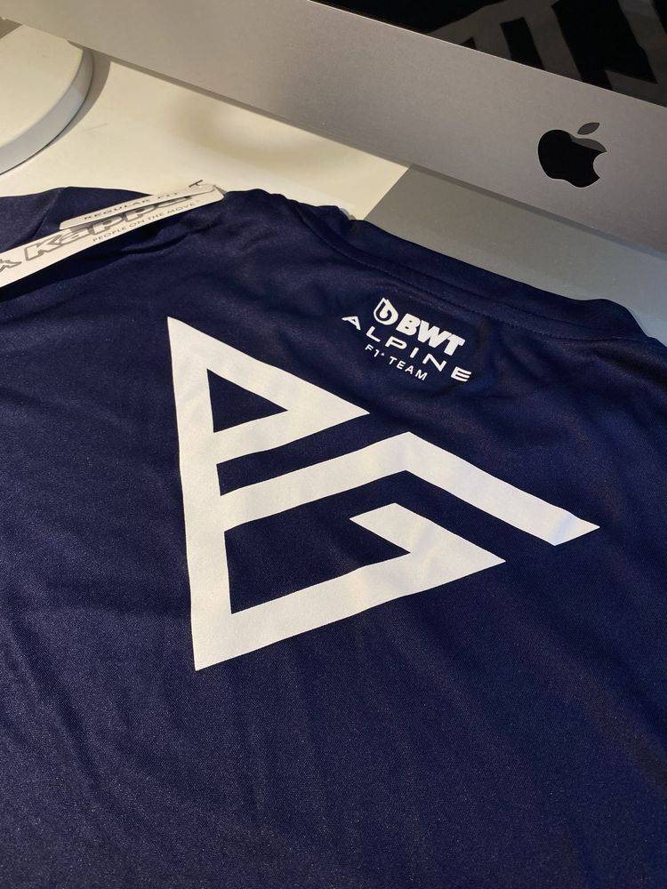 T-shirt Oficial Alpine F1 (Kappa) - Edição Pierre Gasly