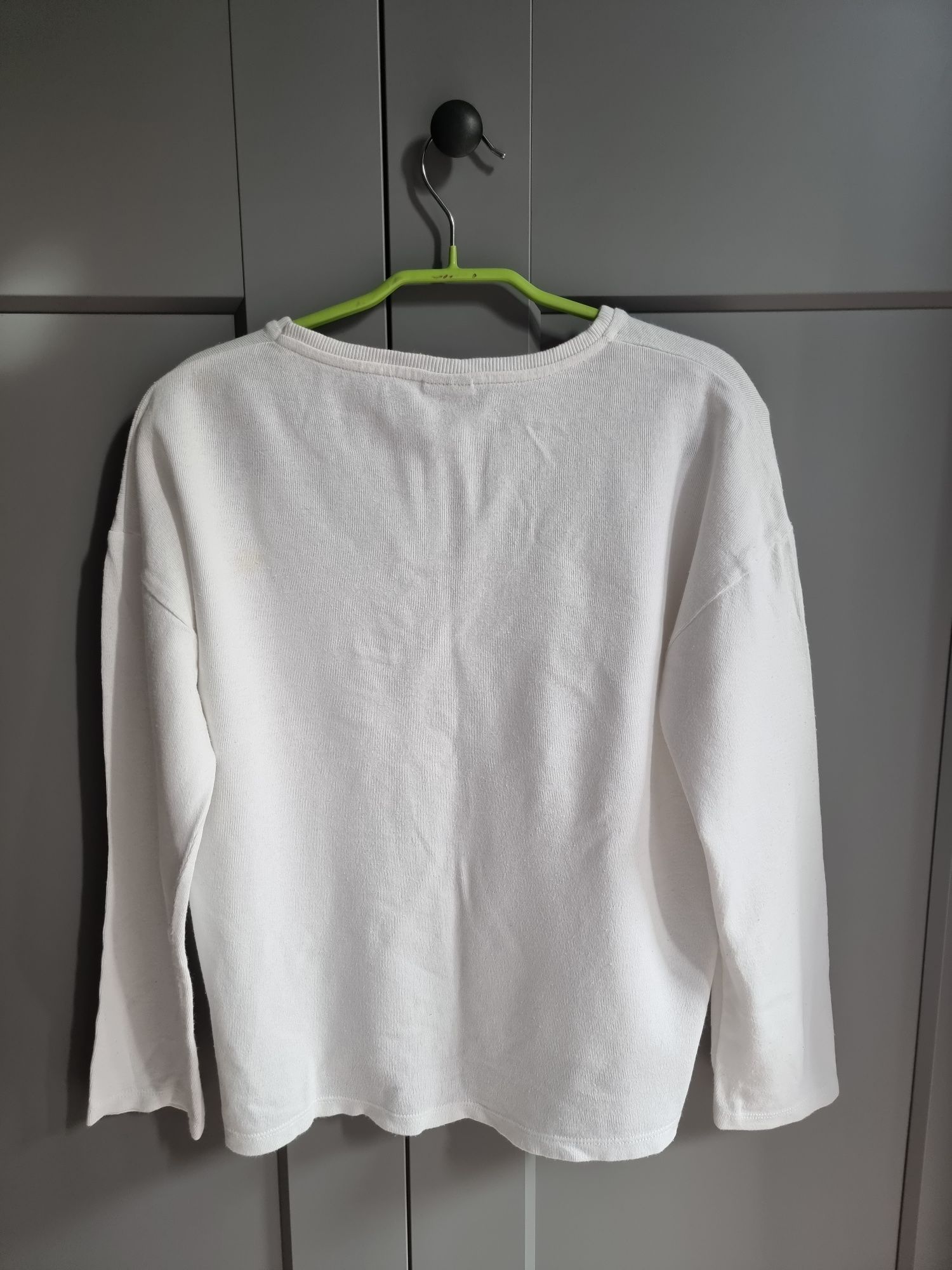 bluza biała cienka Zara 152 cm 11-12 lat