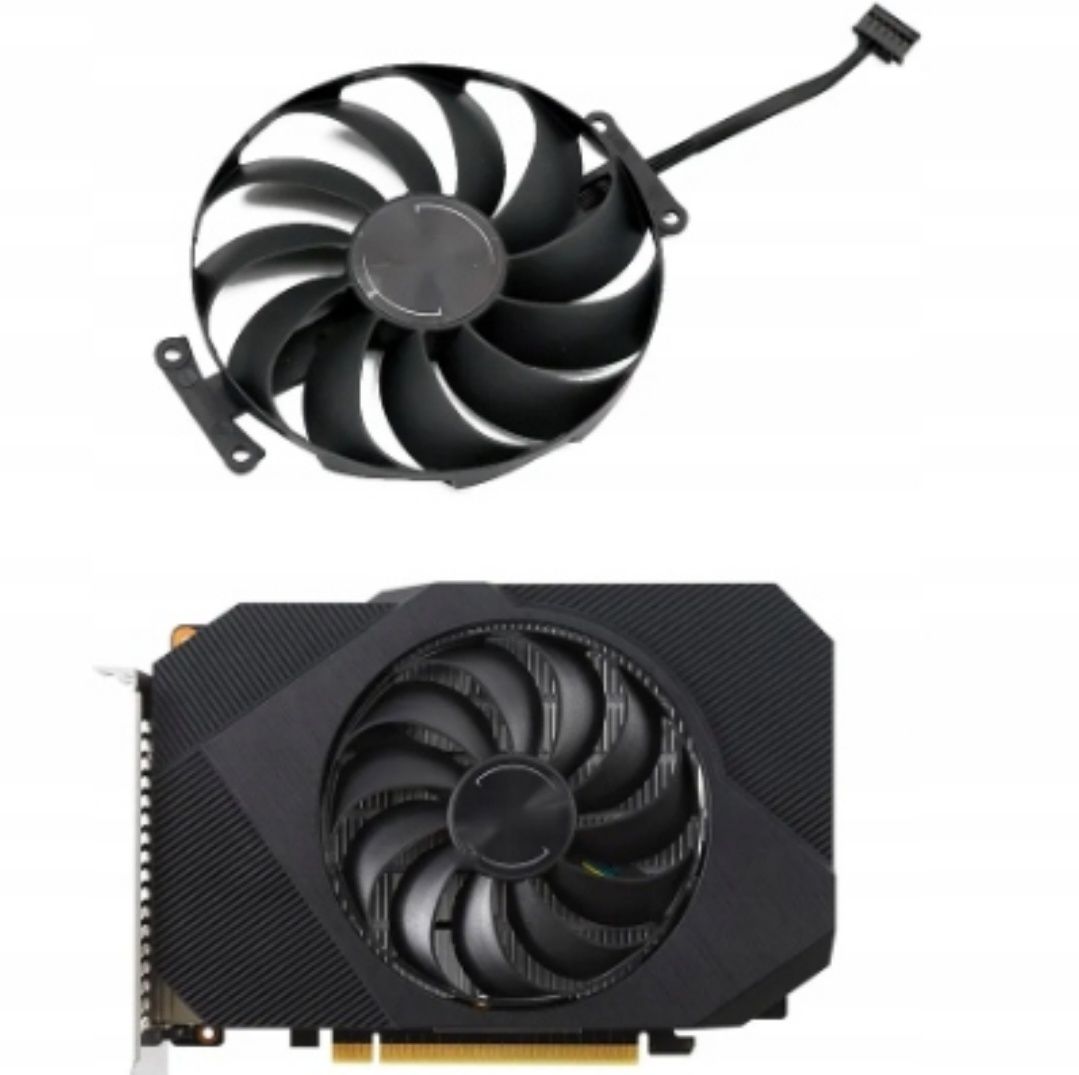 Karta graficzna - Wentylator Asus Phoenix GTX/RTX 1650/3050/3060 - opi