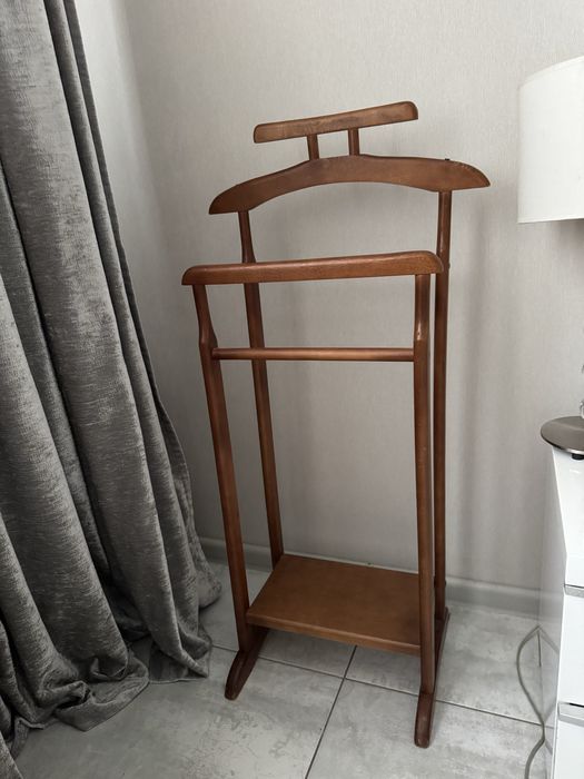 Вішалка підлогова подвійна Соло 1020х450х350 мм Коричневи