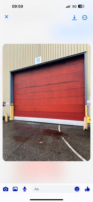 Brama przemysłowa segmentowa szer 7.0 X5.0