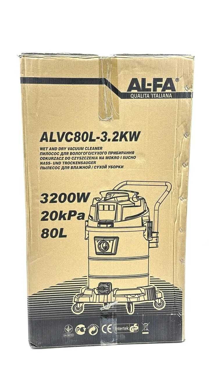 Пилосос промисловий AL-FA ALVC80L