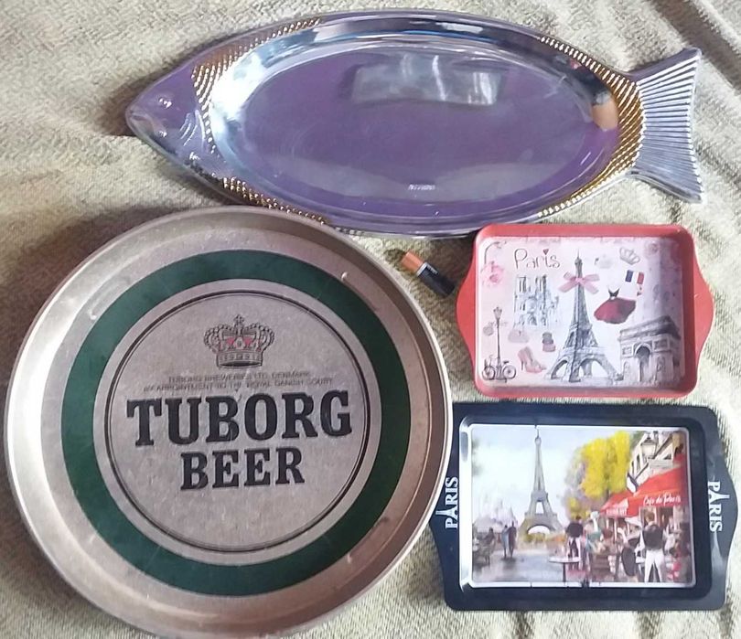 поднос Paris Tuborg подставки тарелки BERGNER-Kaiserhoff нержавейка