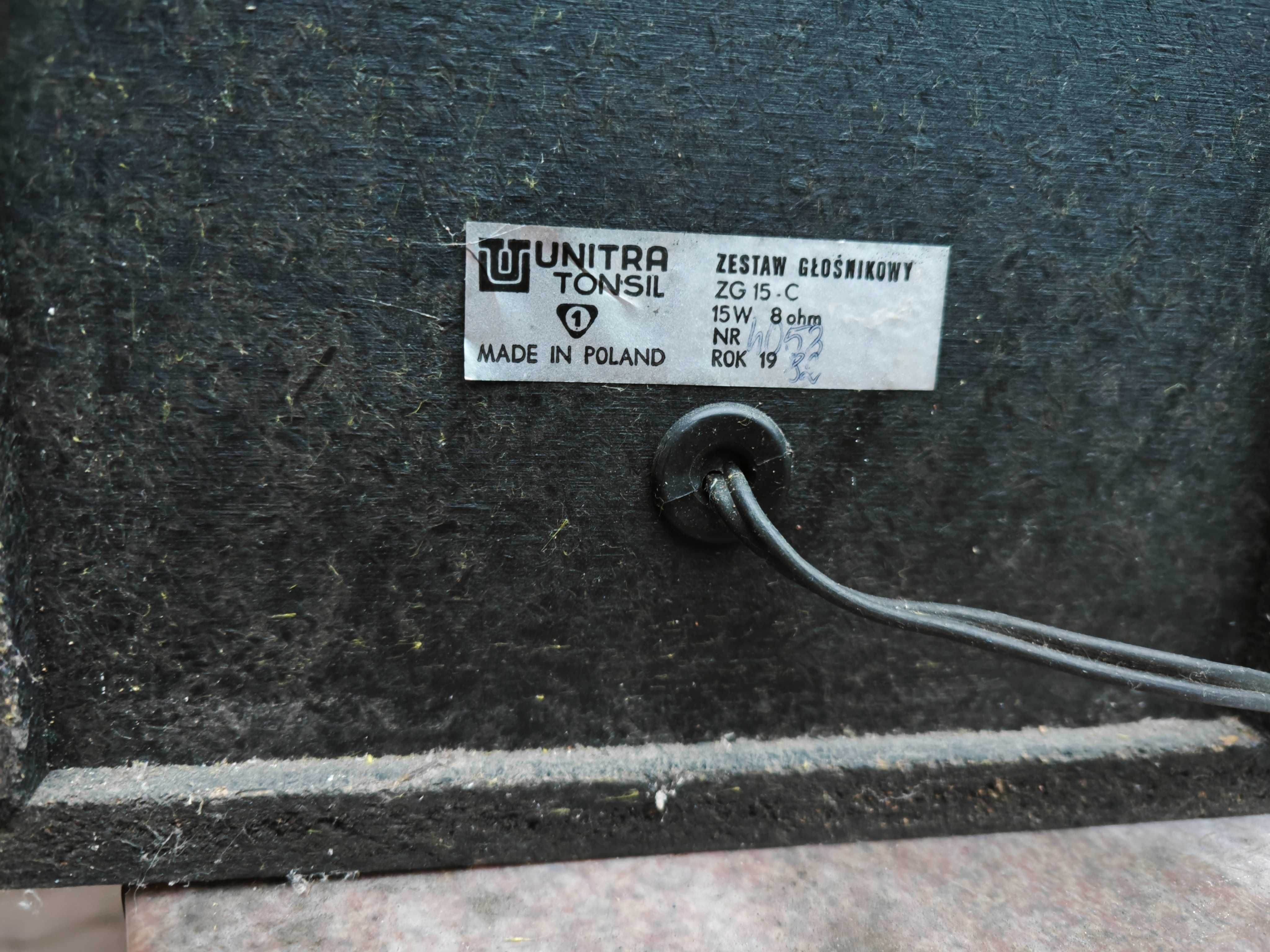Kolumny Unitra Tonsil ZG 15 C