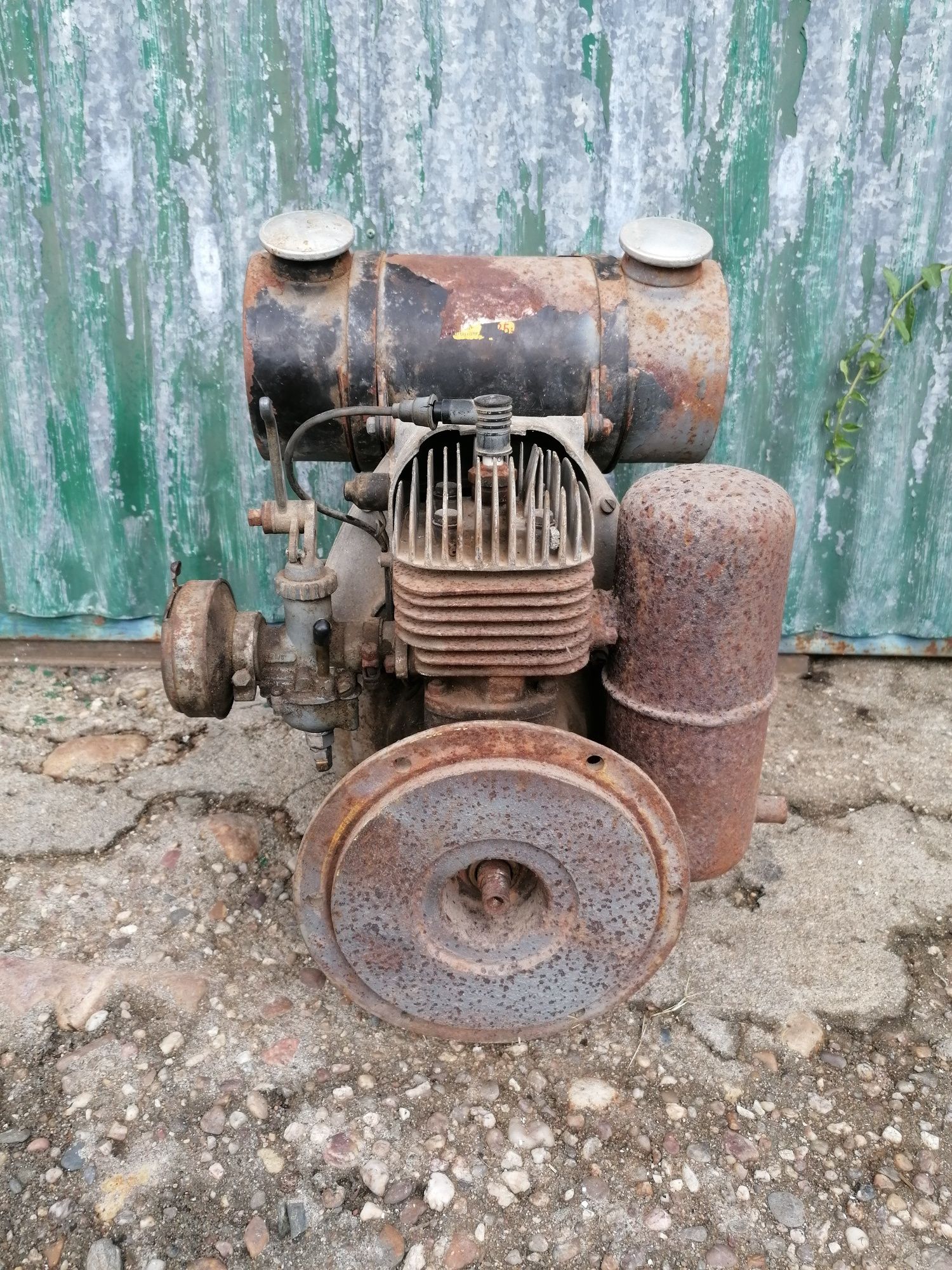 Motor de rega em