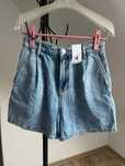 Spodenki jeansowe z wysokim stanem George r.38
