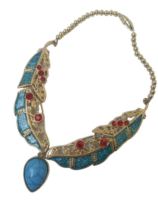 Кольє намисто бірюза біжутерія