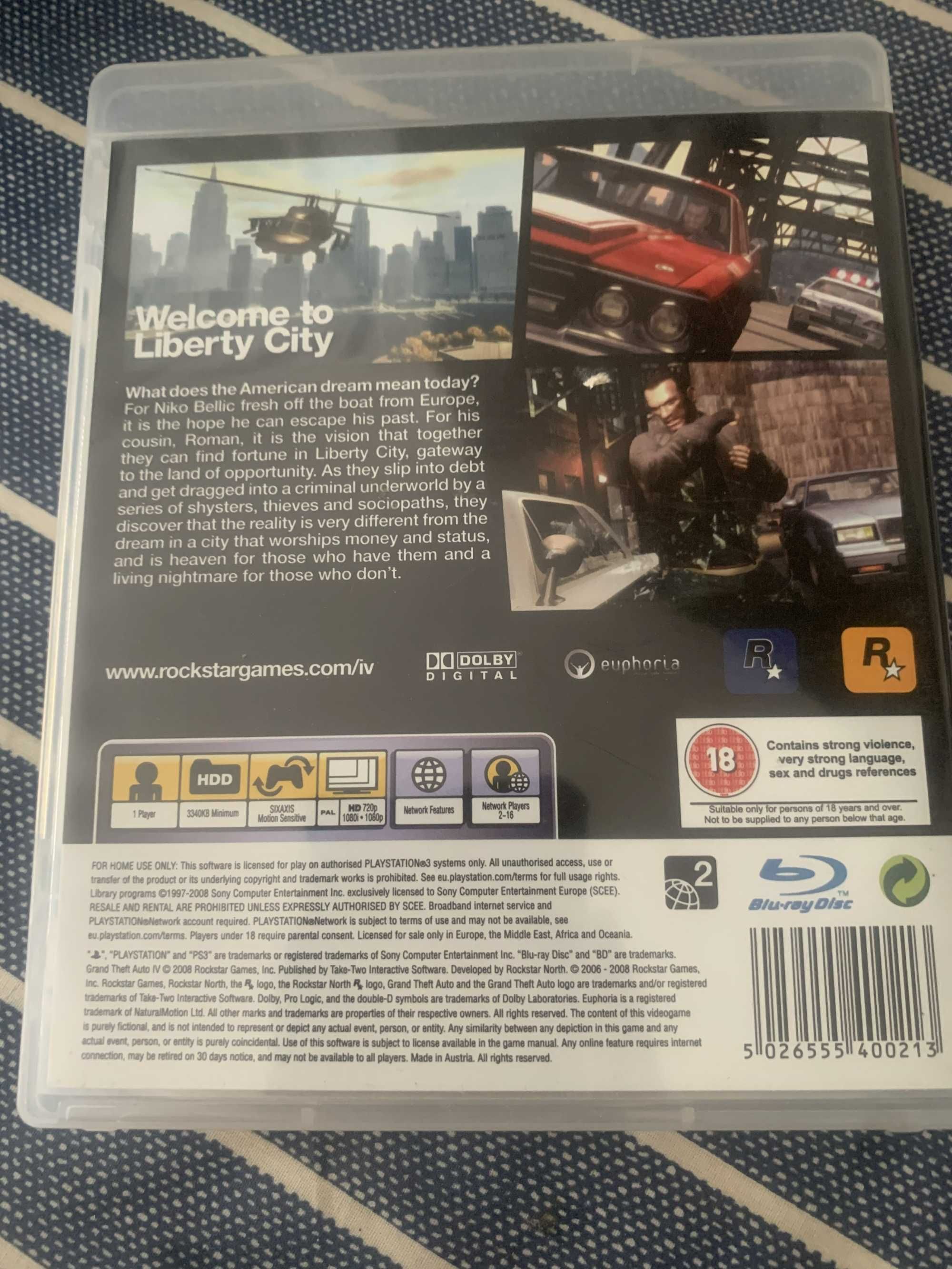 GTA IV Playstation 3