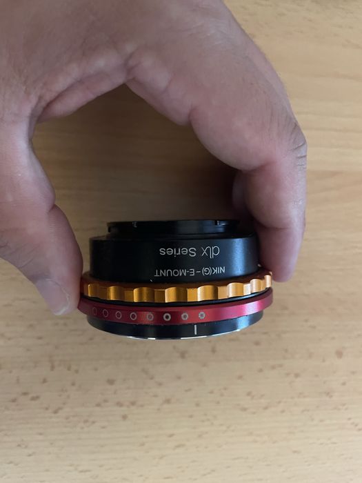 Adaptador Sony E para lentes Nikon F