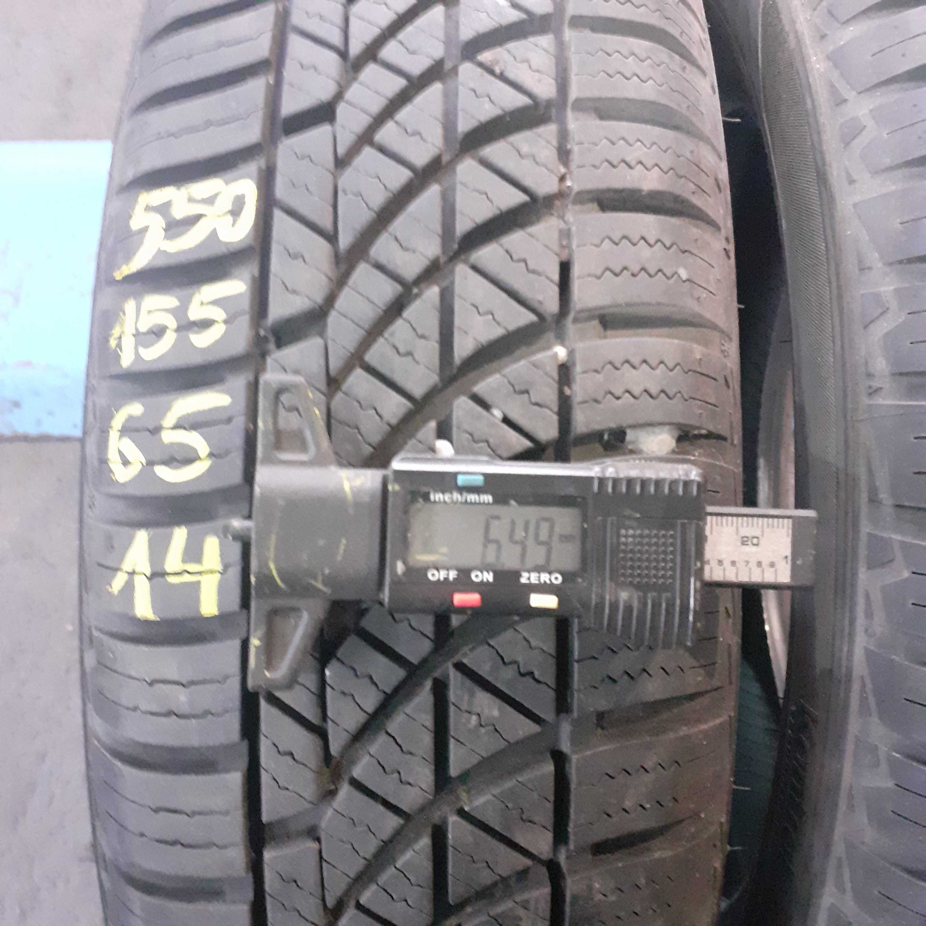 Para opon Hankook Kinergy 4S 155/65 R14 75T Nr.550