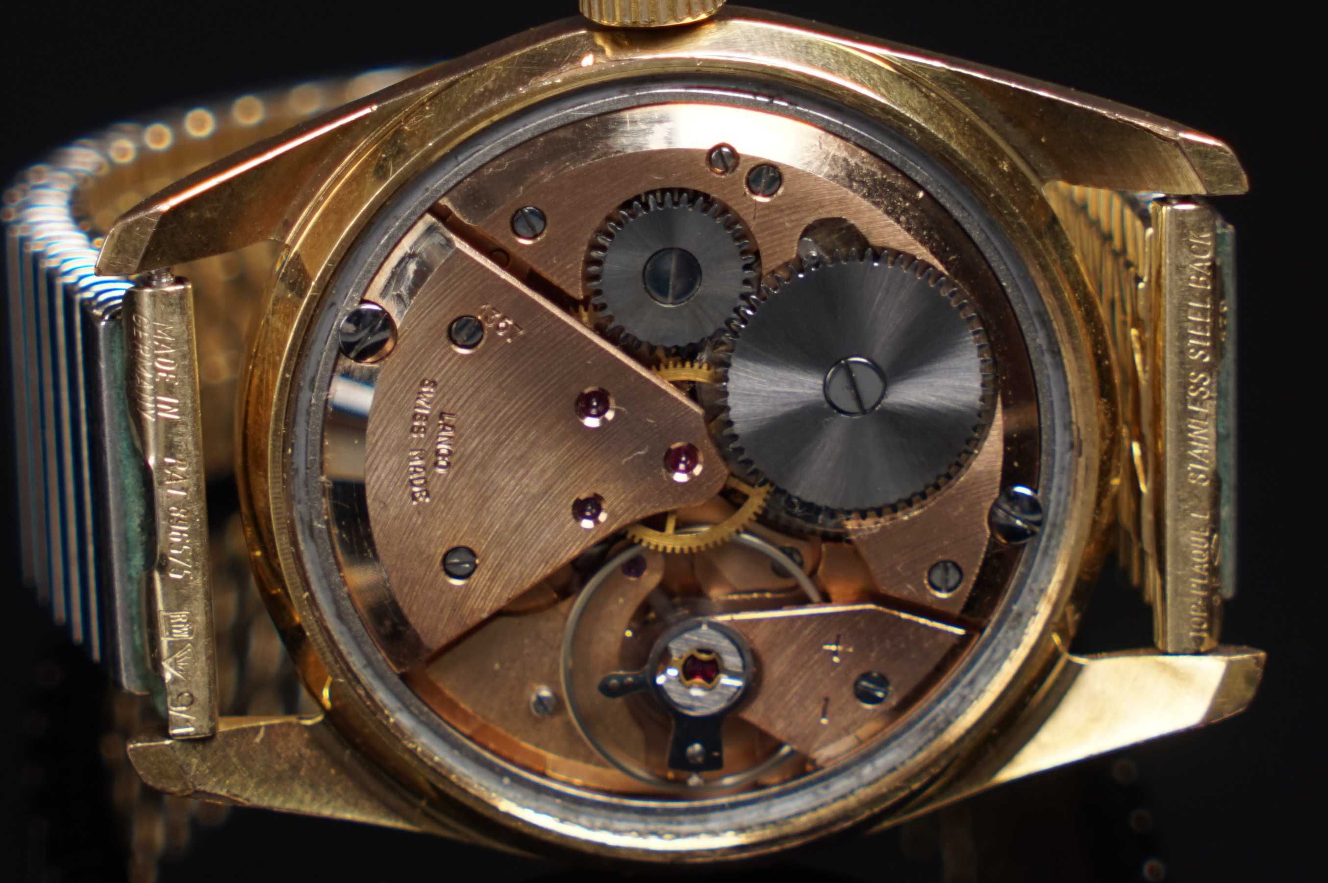 Lanco Incabloc 1357 наручний годинник Ланко 1970і