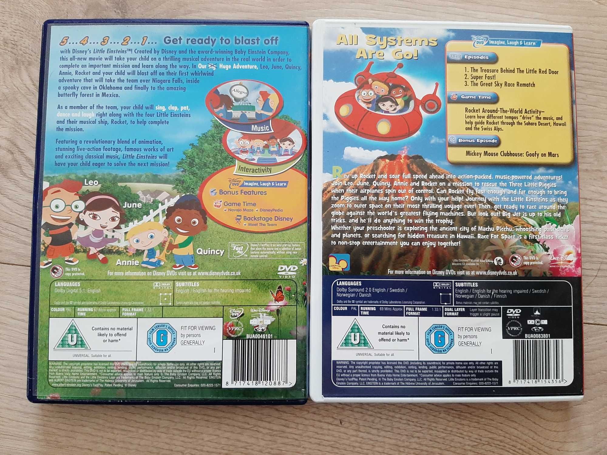 Little Einsteins filmy Edukacyjene dla Dzieci po Angielsku