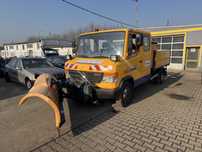 Mercedes Vario 614D Kipper Odsniezarka Pług Piaskarka ! Maly przebieg!