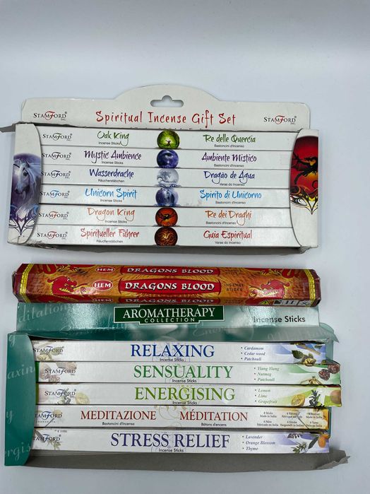 Kadzidełka zapachowe zestaw kadzidełek dragons blood Aromatherapy