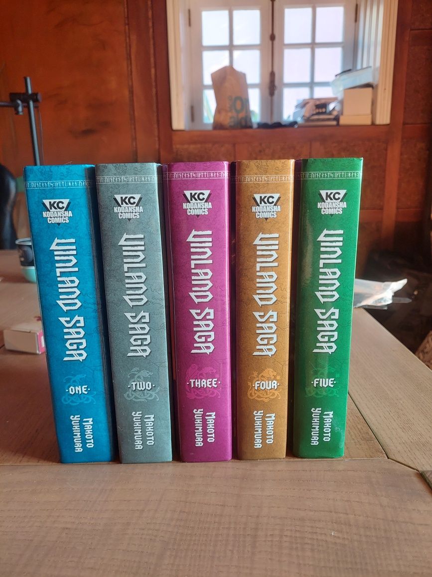 Vinland Saga 1-5 NOVO (Inglês)