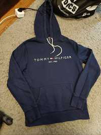 Tommy Hilfiger hoodie big logo, худи Томми Хилфигер, кофта